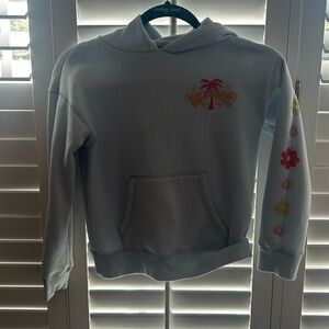Billabong kids light blue medium hoodie